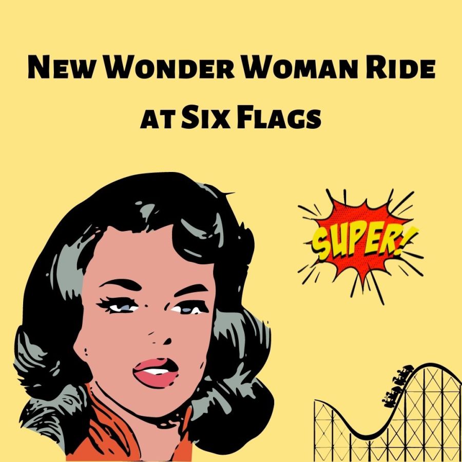 New Wonder Woman Ride at Six Flags