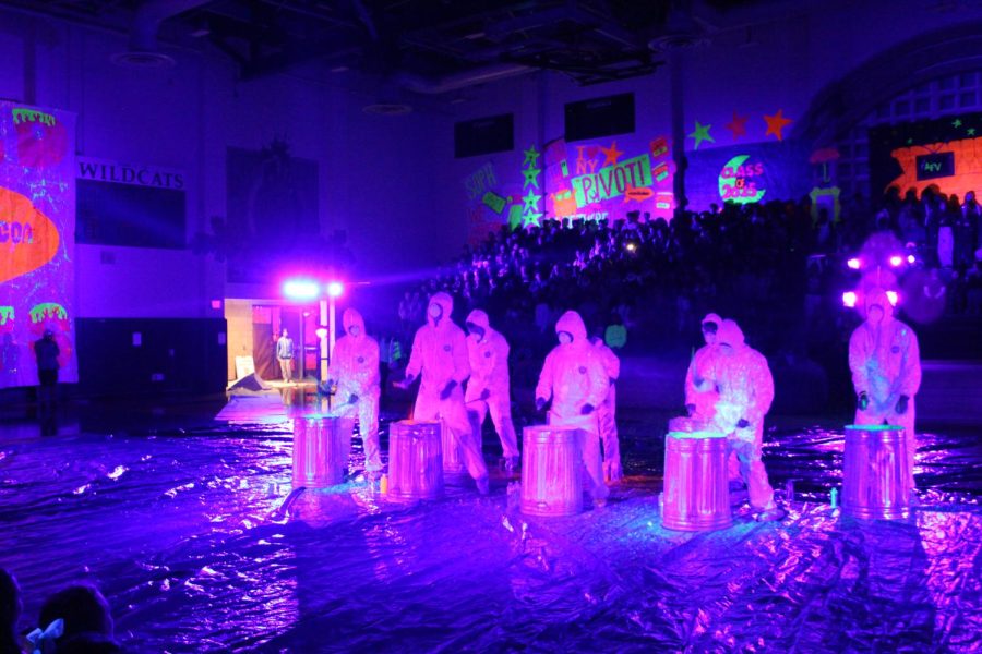 Wildcat Choice Awards Backlight Rally Slimes the Audience's Expectations