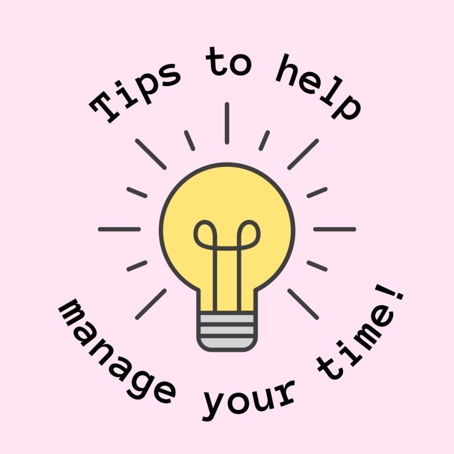 Tips to help manage your time