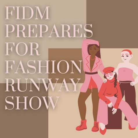 FIDM Fashion club prepares for their upcoming runway