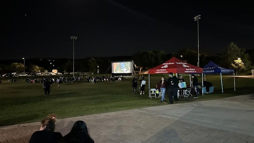 October movie night at Canyon Country park