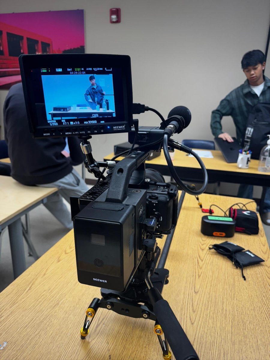 Behind the scenes of a WRTV short film